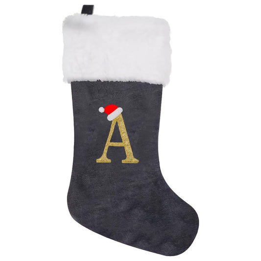 Customizable Monogrammed Christmas Stocking Holder - Fesara