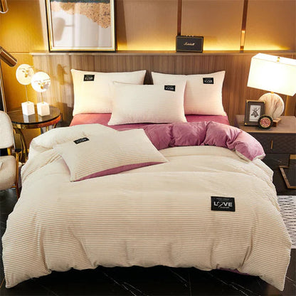 Plush Fleece Blanket for Warm and Comfy Bedding - Fesara