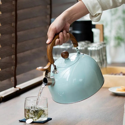 Premium Stainless Steel Whistling Kettle