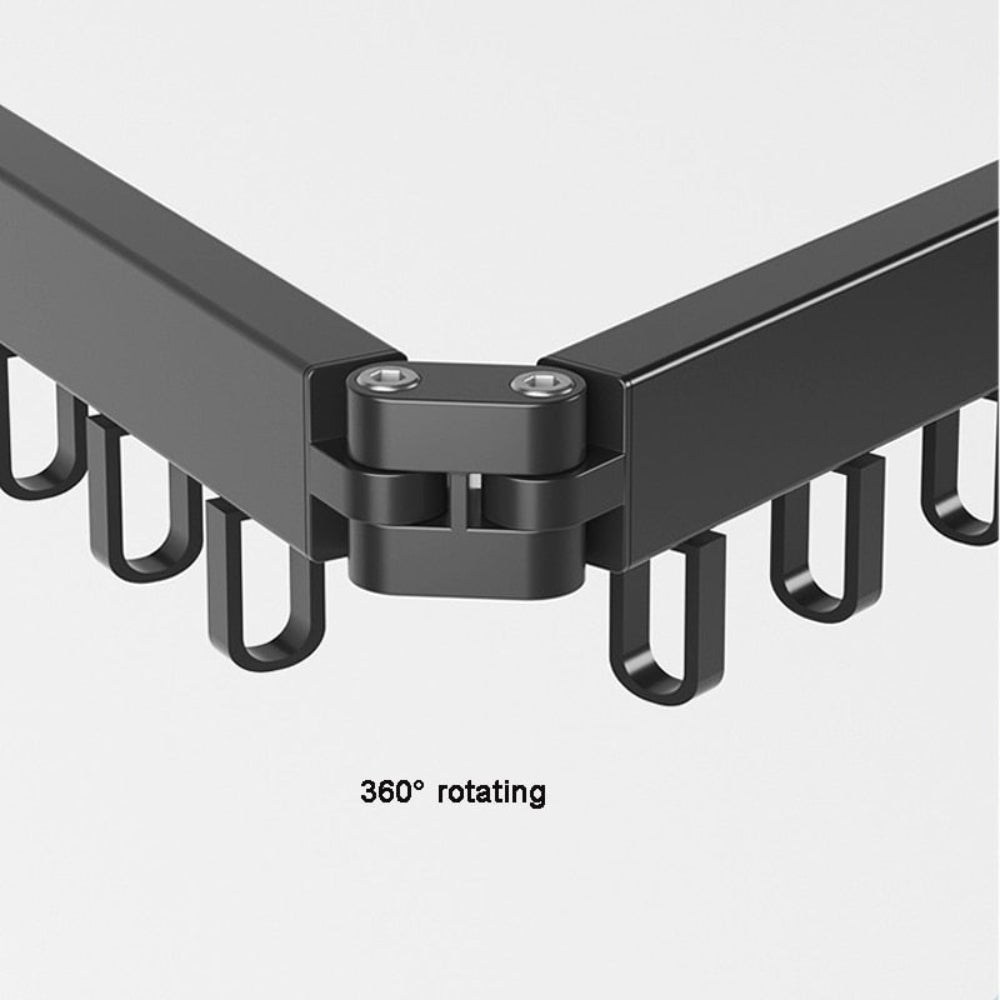 Compact Folding Wall Dryer Rack