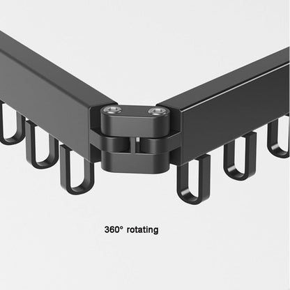 Compact Folding Wall Dryer Rack