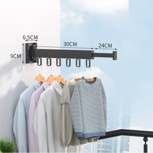 Compact Folding Wall Dryer Rack - Fesara