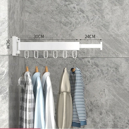 Compact Folding Wall Dryer Rack