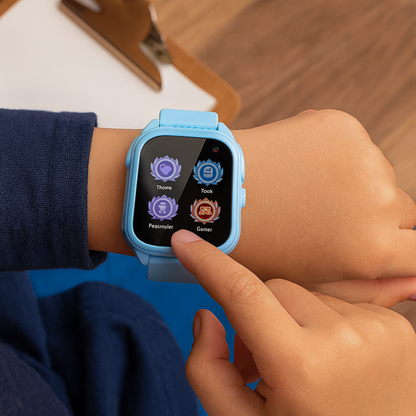 VibrantTech | Fun Interactive Kids Touch Screen Fitness Tracker Watch 2