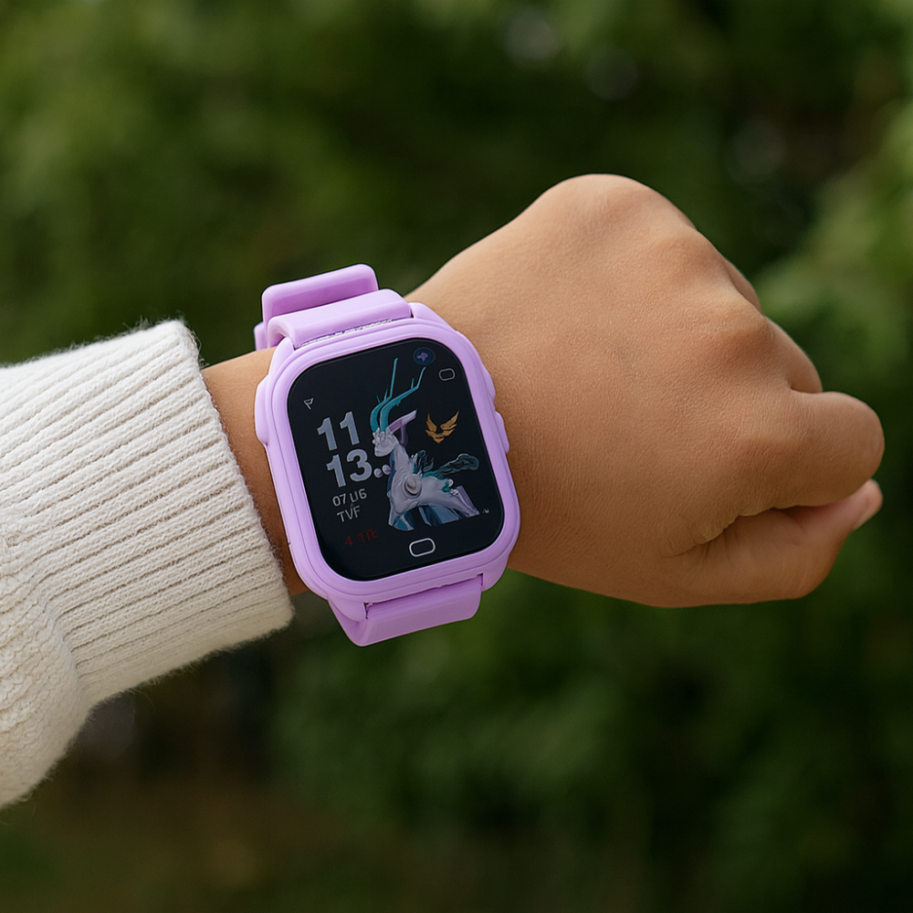 VibrantTech | Fun Interactive Kids Touch Screen Fitness Tracker Watch 9