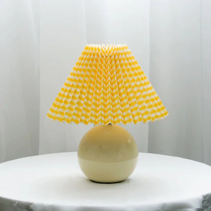 Simple Classic Folded Shade Desk Lamp
