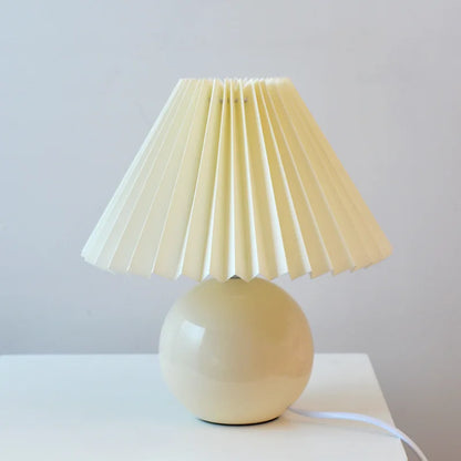 Simple Classic Folded Shade Desk Lamp
