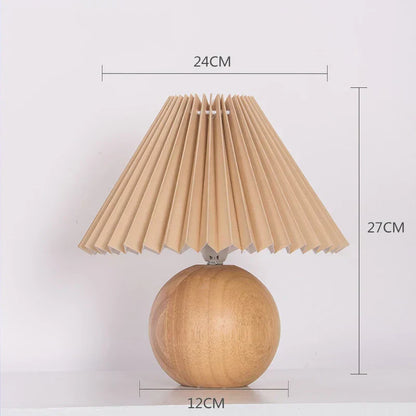 Simple Classic Folded Shade Desk Lamp