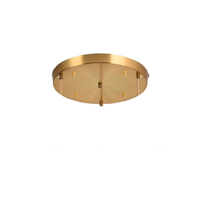 Classic Crystal Drop Pendant Light Glass Shade