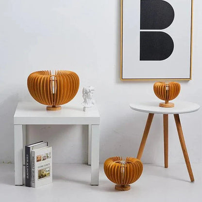 Bendable Wood Desk Light