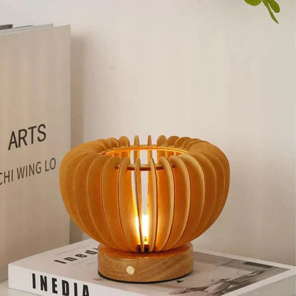 Bendable Wood Desk Light