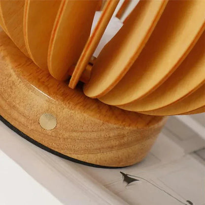 Bendable Wood Desk Light