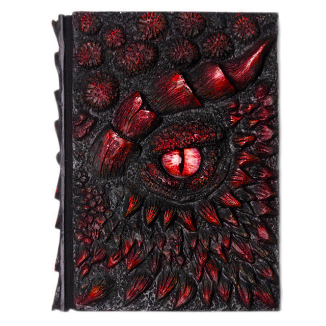 Unique 3D Dragon Journal Notebook - Fesara