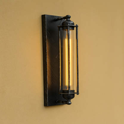 Classic Mounted LED Lamp in Sleek Black Finish