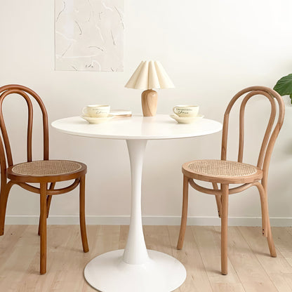 Luxury Soft Fold Table Lamp with Wood Base