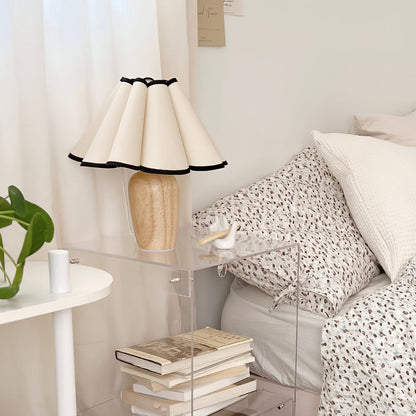Classic Textured Woven Table Lamp