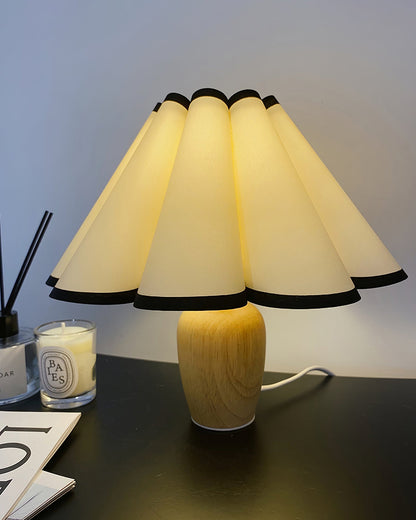 Classic Textured Woven Table Lamp