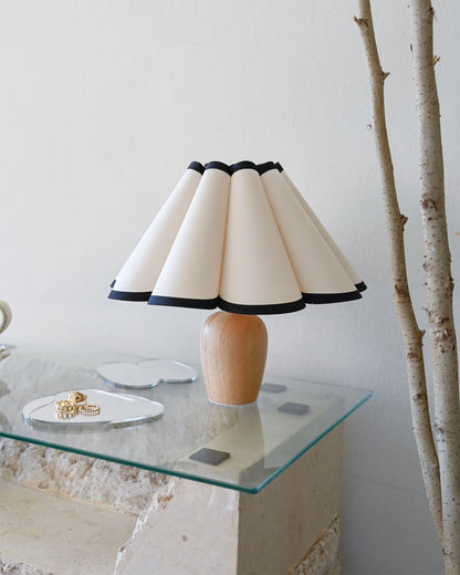 Classic Textured Woven Table Lamp