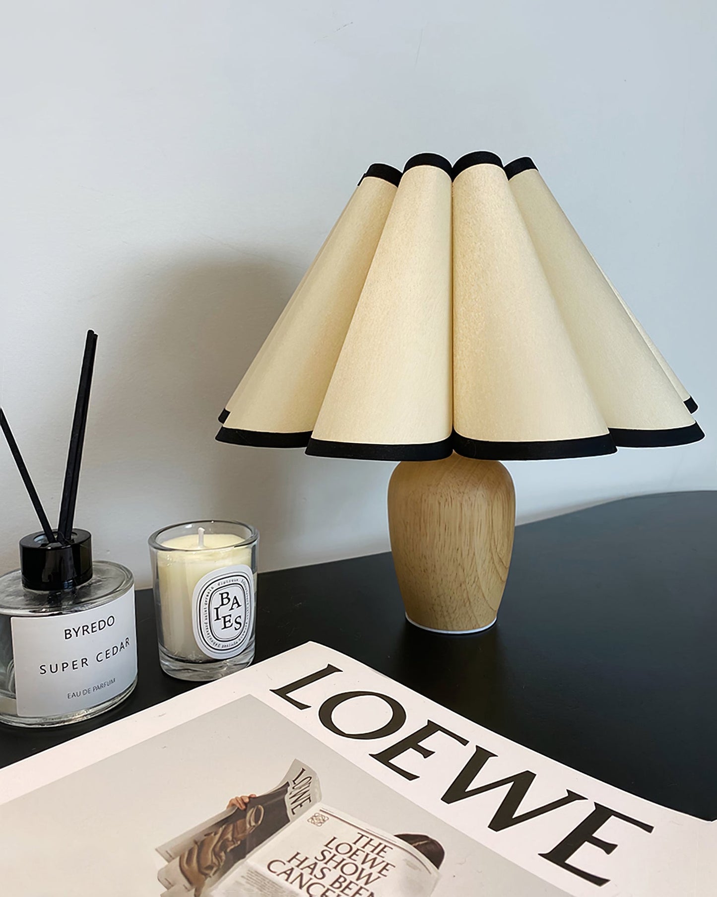 Classic Textured Woven Table Lamp