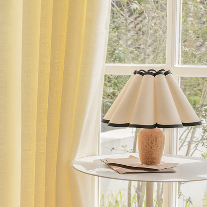 Classic Textured Woven Table Lamp