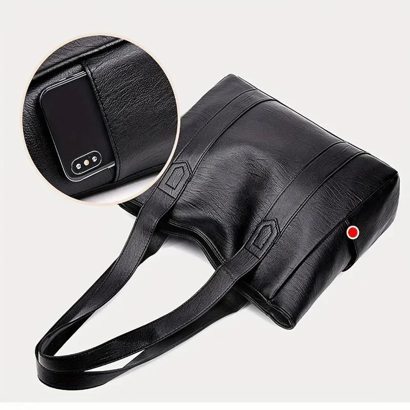 Vintara | Elegant Vintage Leather Shoulder Bag for Women 6