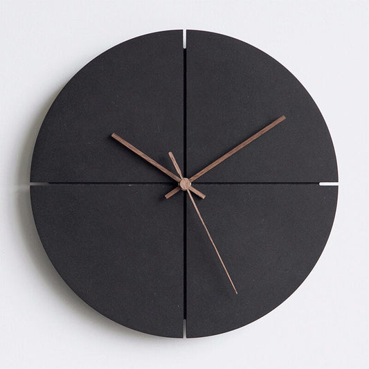 Contemporary Silent Wall Clock with Sleek Design - Fesara