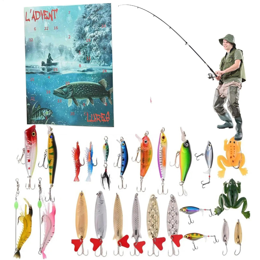 Fun Fisherman Countdown Calendar Gift