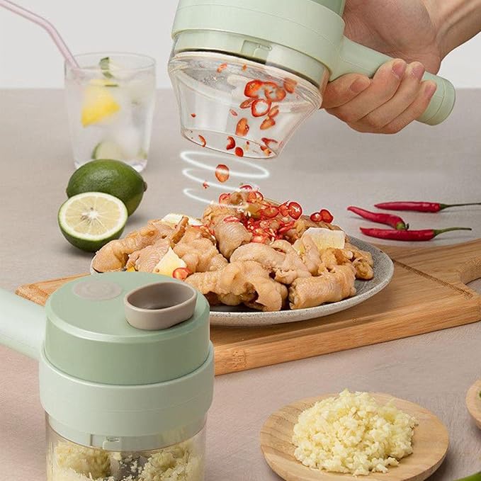 VitaChop | Compact Efficient Cordless Electric Vegetable Processor 1