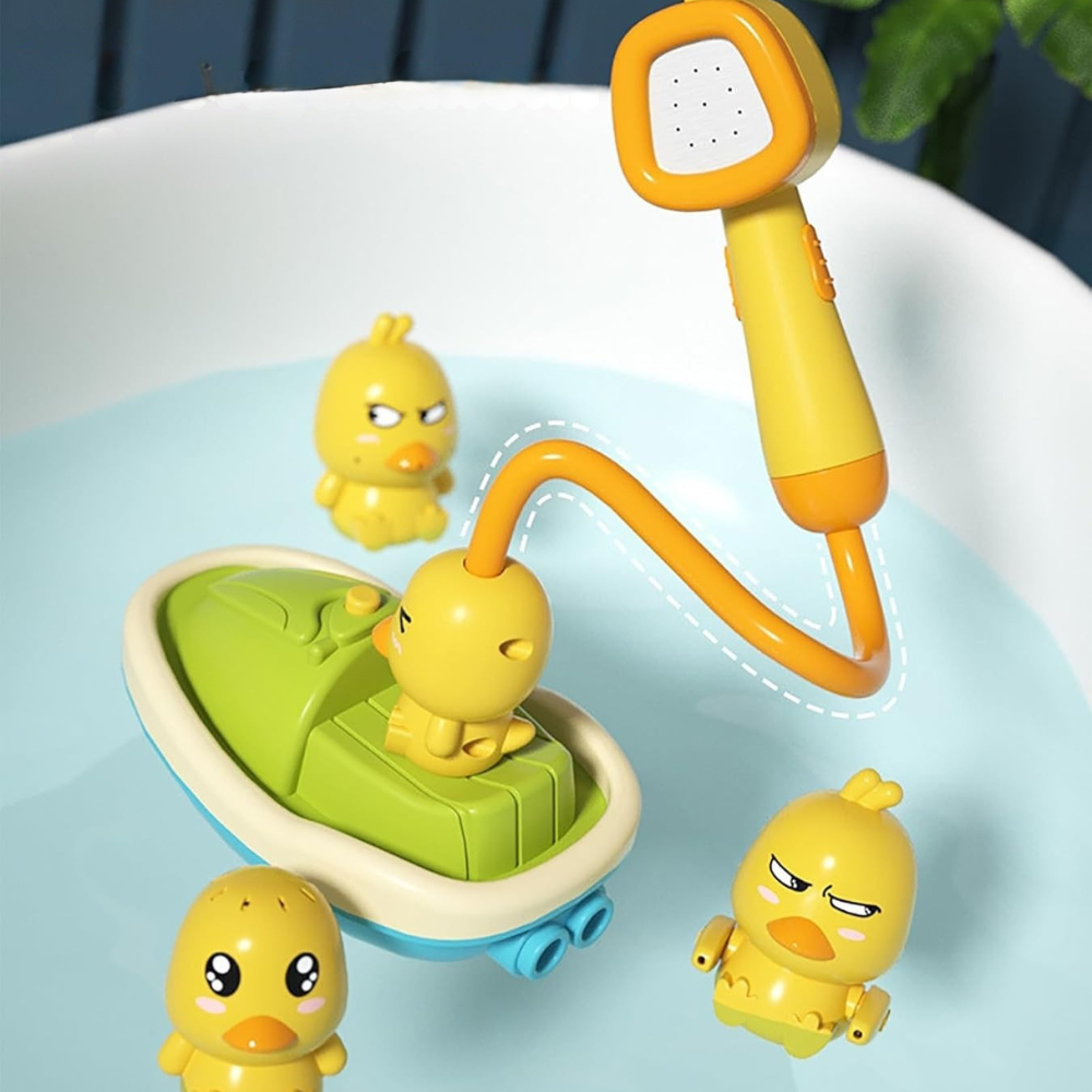 Vivolux | Bath Toy Set Floating Ducks Shower Spray 1
