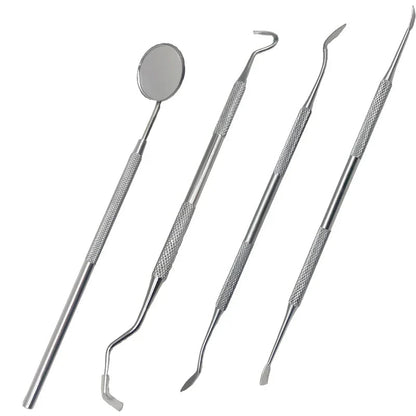 Vivolux | Dental Tools | Stainless Steel Tartar Remover Set for Home Use 4