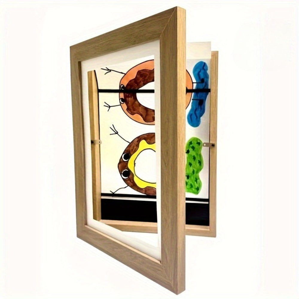 Classic Wood Photo Frame for Table or Wall Display - Fesara