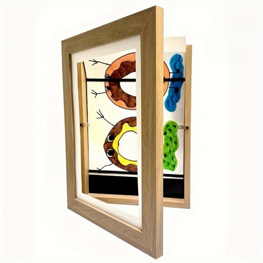 Classic Wood Photo Frame for Table or Wall Display - Fesara