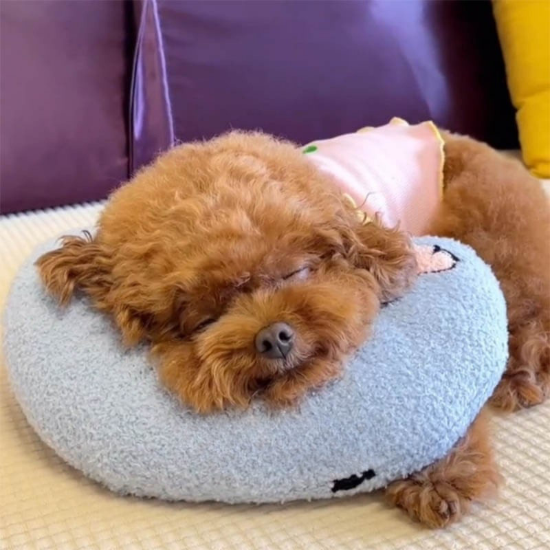Vivolux | Dog Bed Calming Fleece Anti-Anxiety Pillow 0