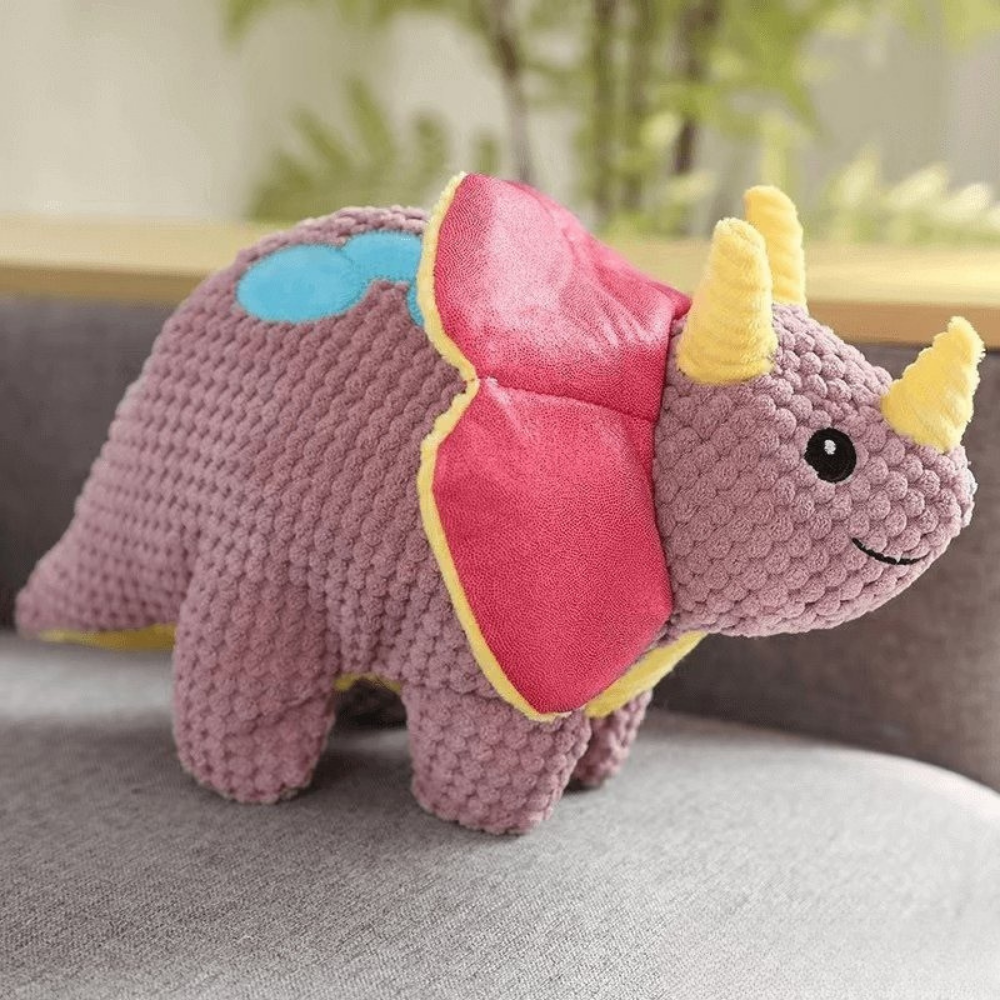 Vivolux | Durable plush dog toy, gentle on heavy chewers 4