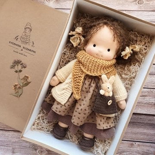Artistic Handmade Doll for Kids Creative Play - Fesara