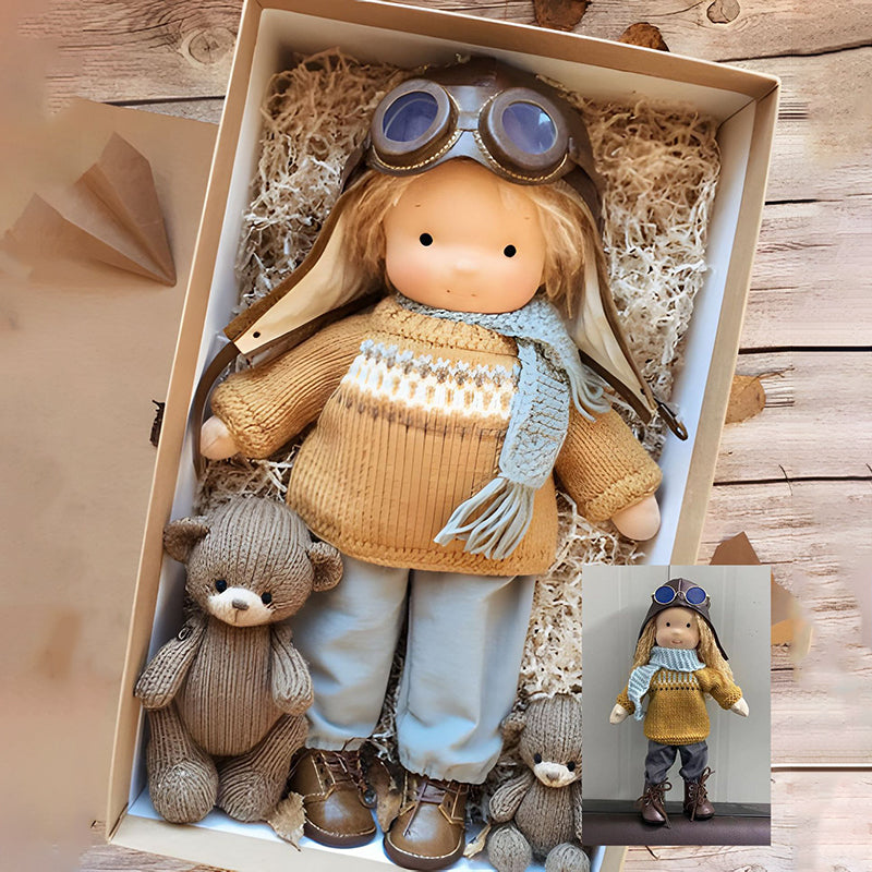 Vivolux | Handmade Waldorf doll 5