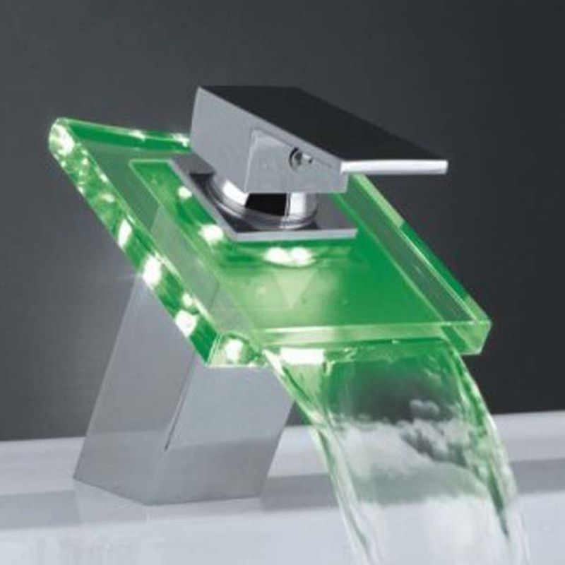Vivolux | Modern Stylish Copper Basin Mixer with LED Lighting 4