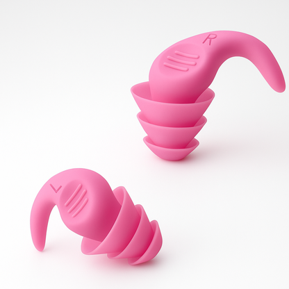 Vivolux | Noise-Reducing Earplugs, Reusable, Soft Silicone, for Sleeping 10