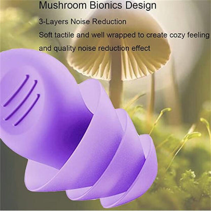 Vivolux | Noise-Reducing Earplugs, Reusable, Soft Silicone, for Sleeping 2