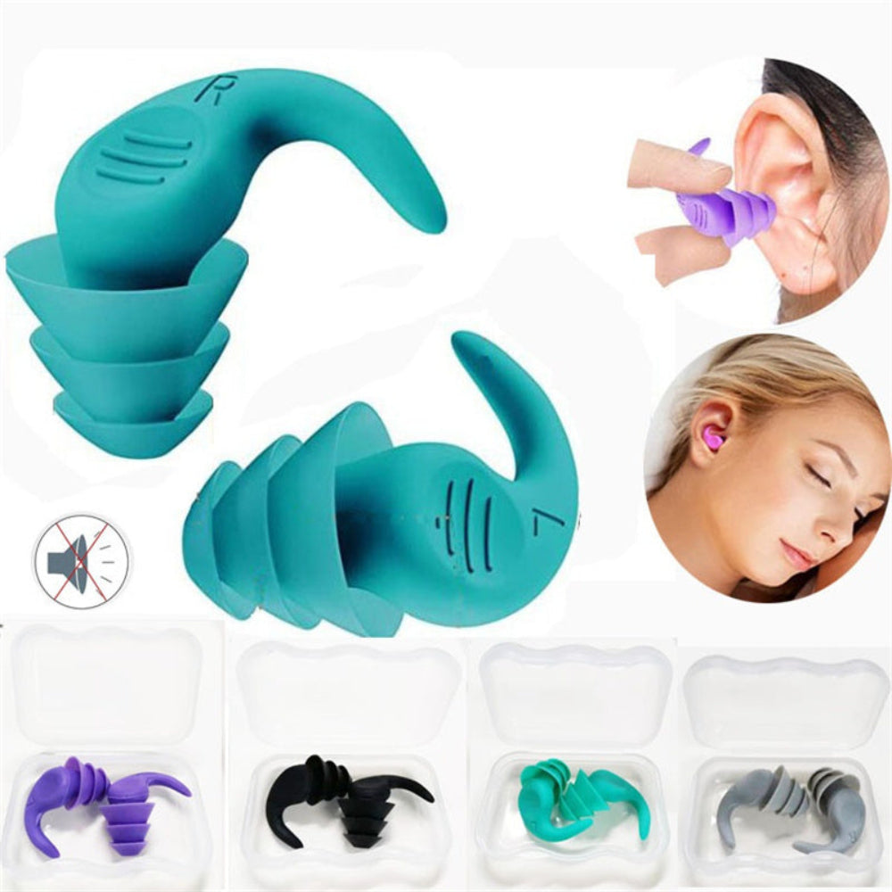 Vivolux | Noise-Reducing Earplugs, Reusable, Soft Silicone, for Sleeping 4