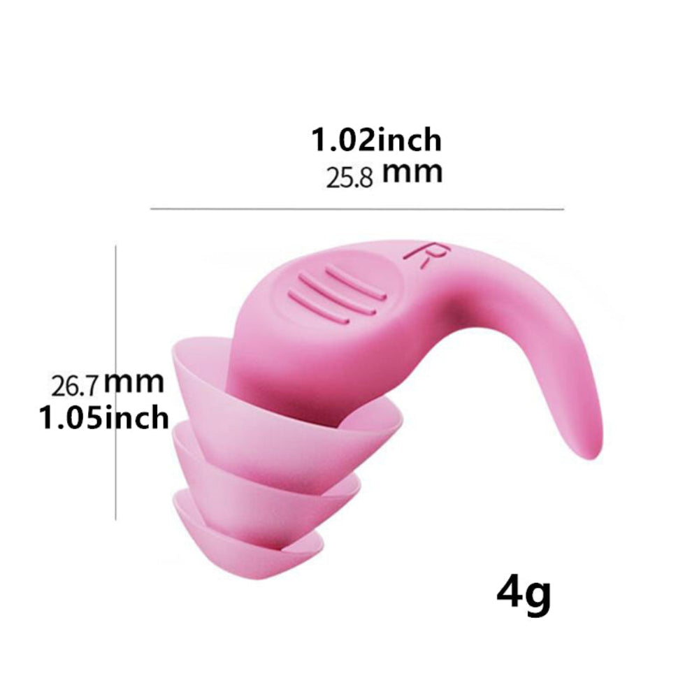 Vivolux | Noise-Reducing Earplugs, Reusable, Soft Silicone, for Sleeping 8