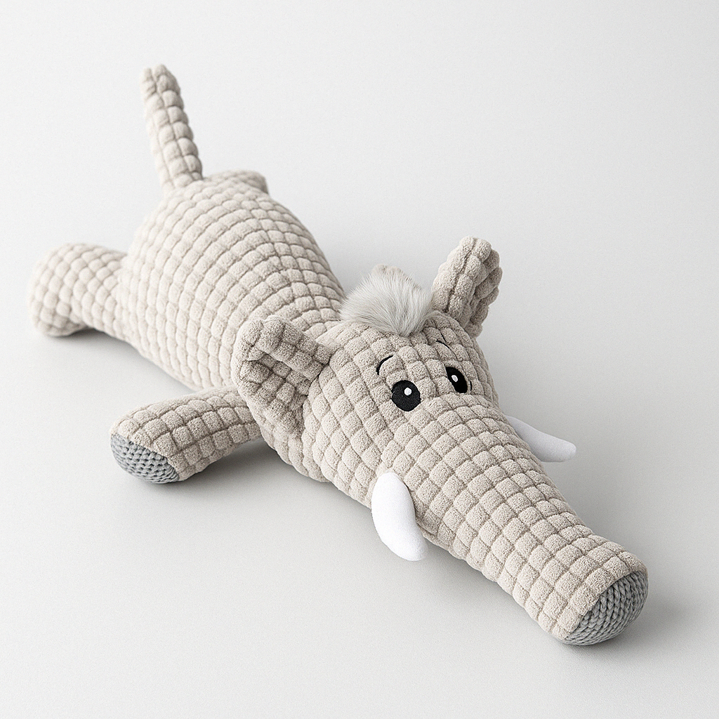 Vivolux | Plush Dog Chew Toy, Durable Squeaky Toy 6