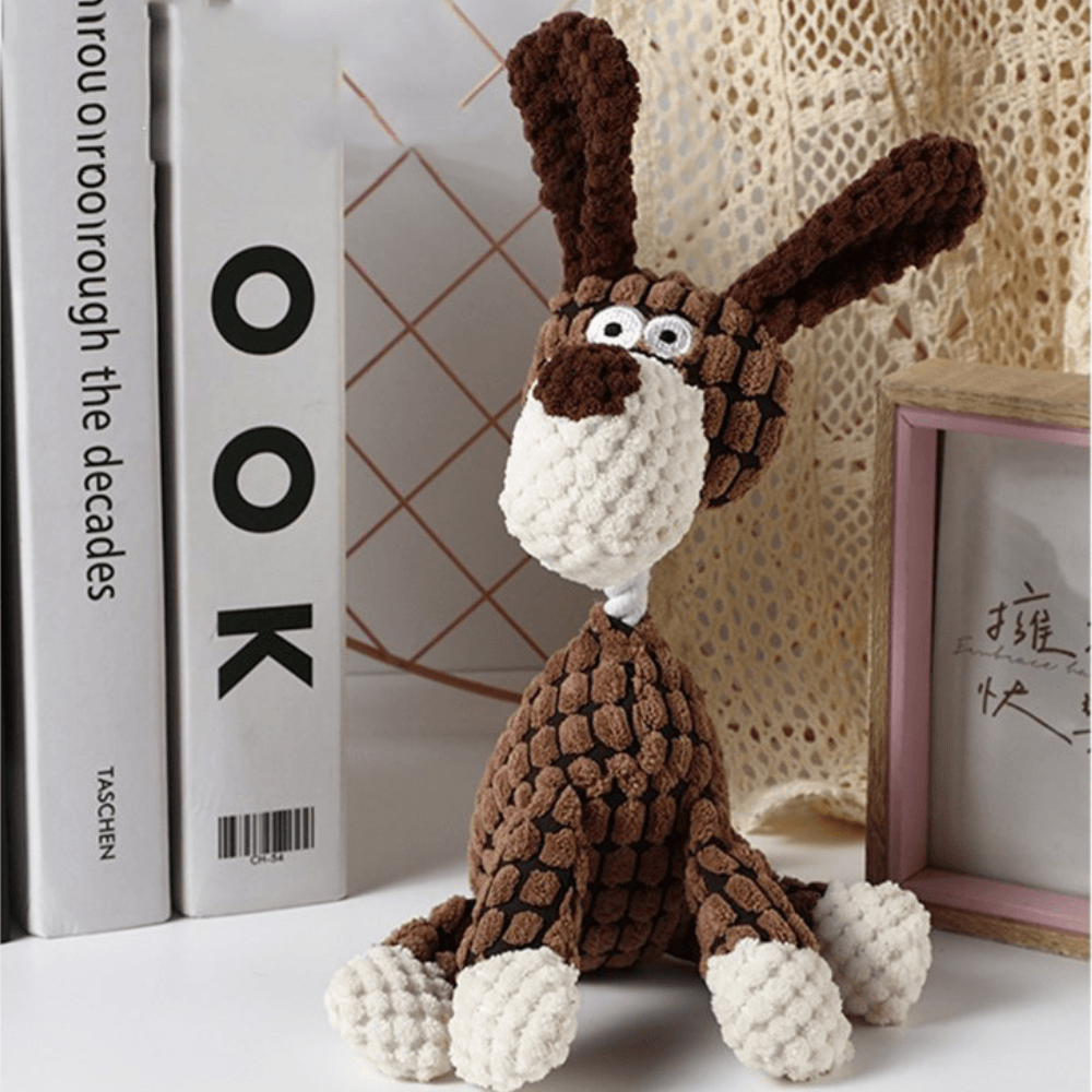 Vivolux | Plush Dog Toy Chew Set for Aggressive Play 1
