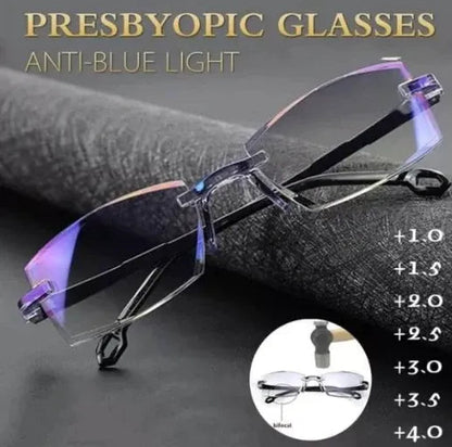 Vivolux | Progressive reading glasses with high hardness and anti-blue light filter for distance and near vision 1