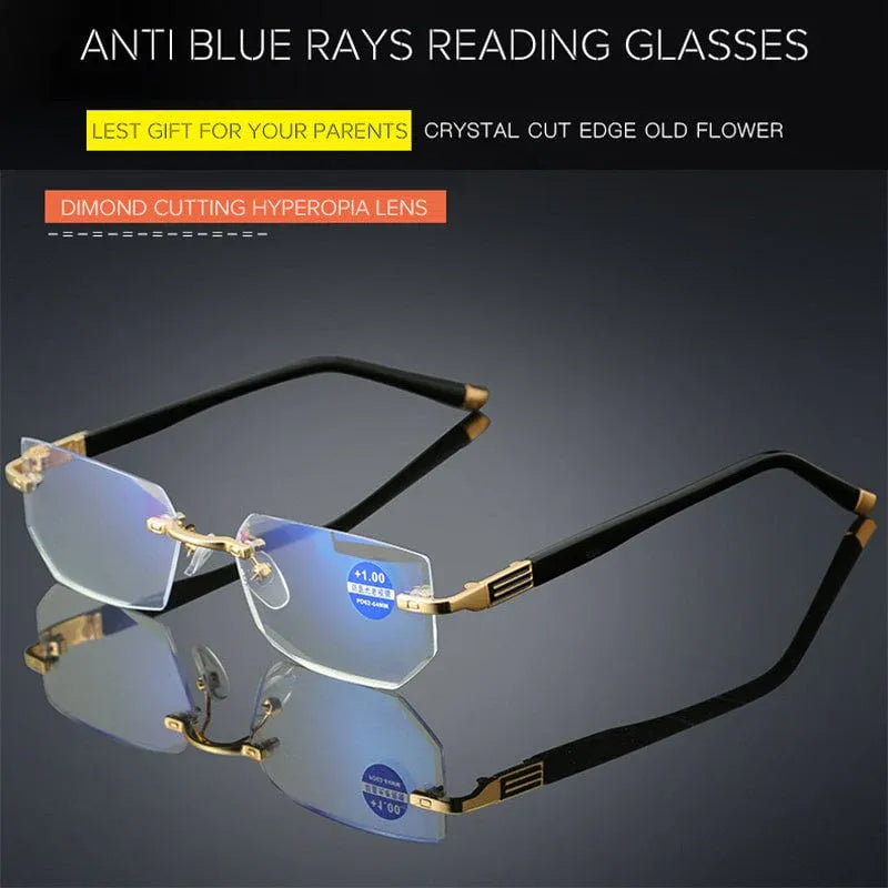 Vivolux | Progressive reading glasses with high hardness and anti-blue light filter for distance and near vision 2