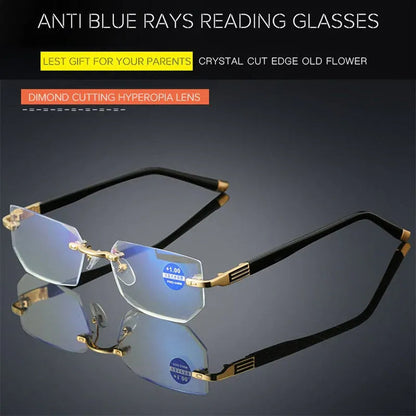 Vivolux | Progressive reading glasses with high hardness and anti-blue light filter for distance and near vision 2
