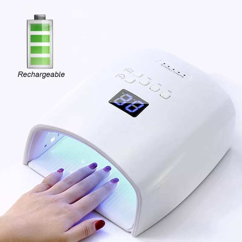 Fast Rechargeable UV Nail Lamp for Gel Polish Drying - Fesara