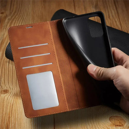 Vivolux | Samsung Hülle: Magnetische Leder Tasche für stilvollen Schutz 3