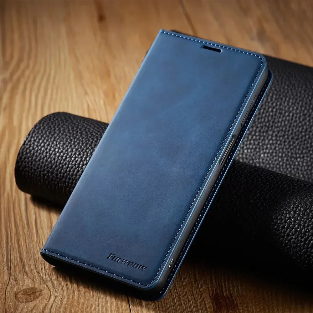 Vivolux | Samsung Hülle: Magnetische Leder Tasche für stilvollen Schutz 4