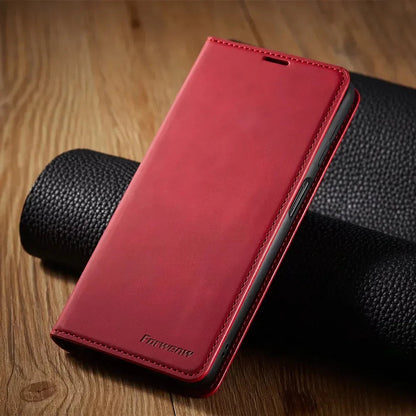 Vivolux | Samsung Hülle: Magnetische Leder Tasche für stilvollen Schutz 5
